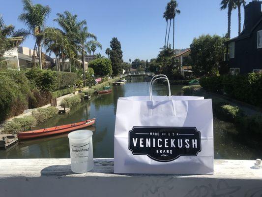 VENICEKUSH Brand and Canals.