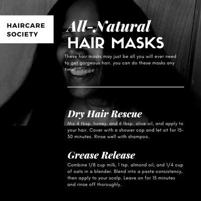 Ask about our Custom Hair Masks !!!