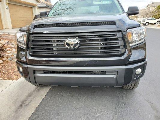 Grill all blacked out