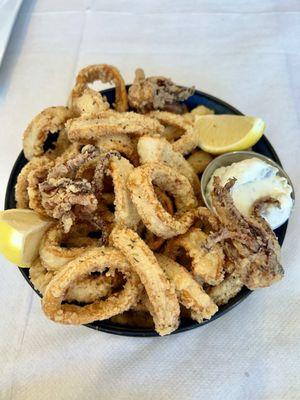 Fried calamari