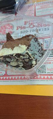 A moldy chocolate cake from pizza pie o near in drums pa