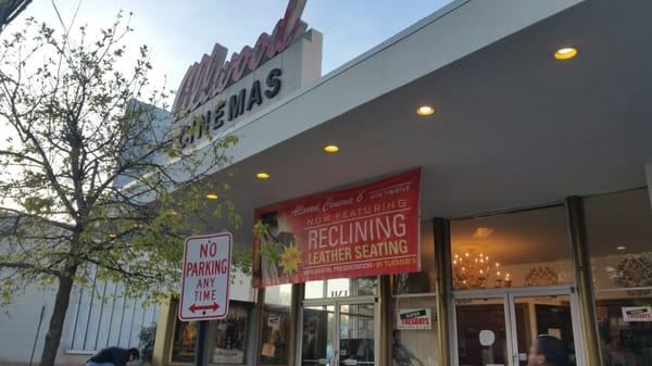 Recliners.....Be aware NOT ALL theaters have them.