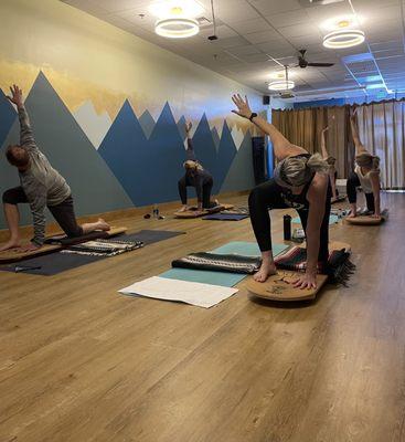 Balance Board Yoga