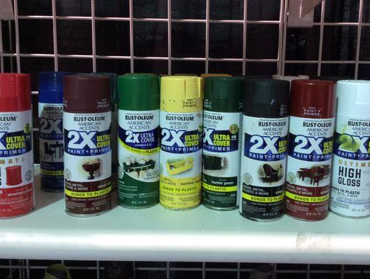 New spray paint in stock !