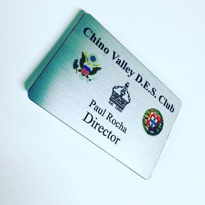 Dye-Sub name badge