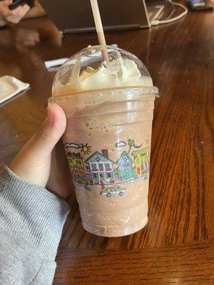 Nutty Squirrel Frappe