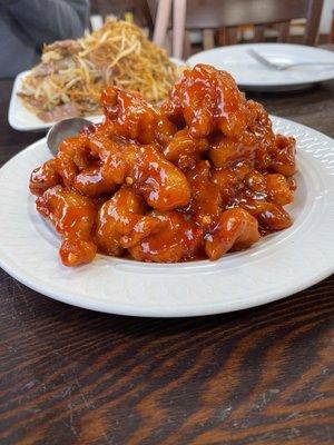 Orange chicken