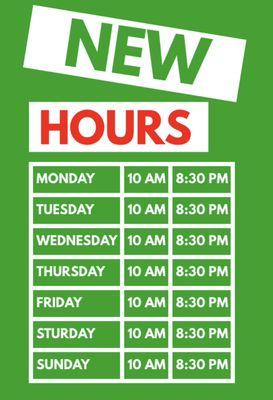 Store Hours