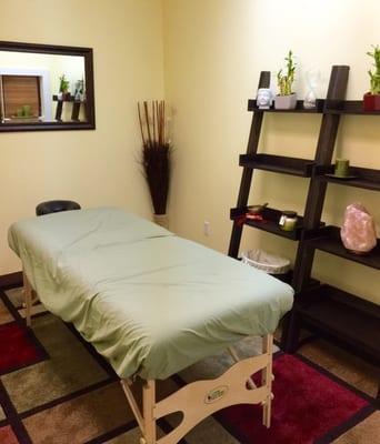 One of two, calming and peaceful therapy rooms