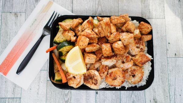 Chicken and Shrimp Combo