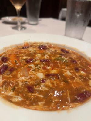 Minestrone soup