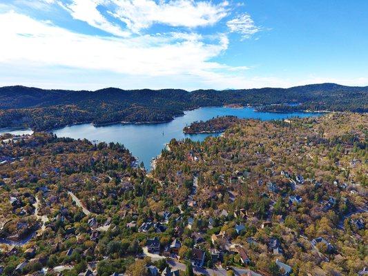 Lake Arrowhead in the Fall