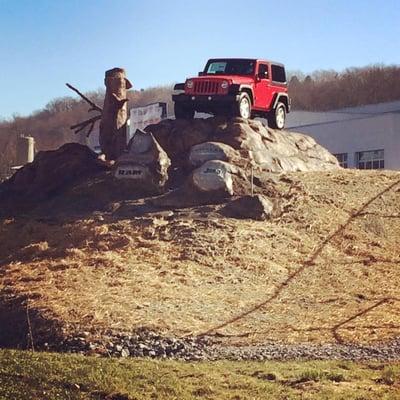 Awesome JEEP Display