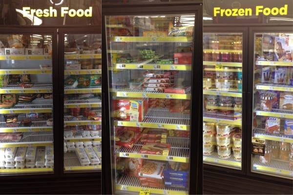 Frozen or fresh food