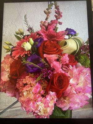 Flowers delivered to the Cleveland Clinic from Cloud Florists