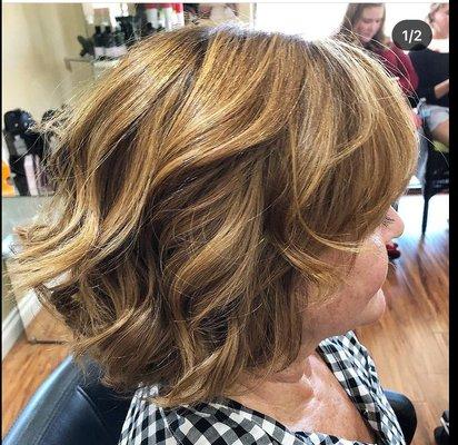 Dimensional brown highlights