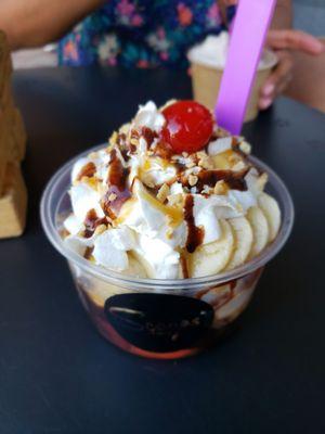 Banana Split Sundae Bowl