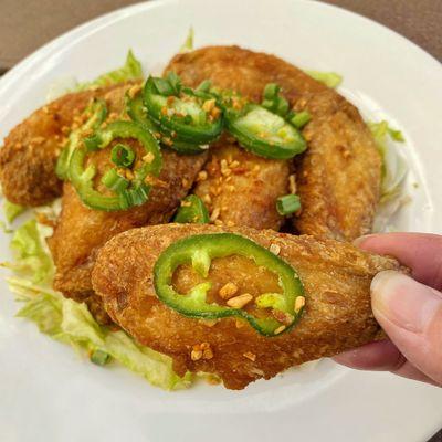 Salt + Pepper Chicken Wings