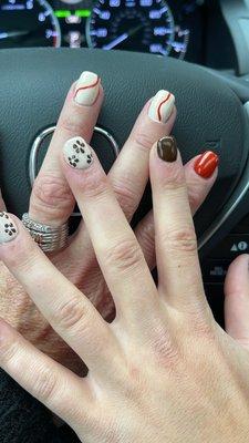 Mother daughter nail day