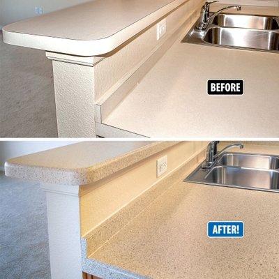 Countertop refinishing