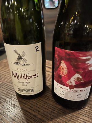 Forth  course wines