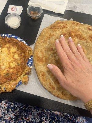 Omelet Paratha