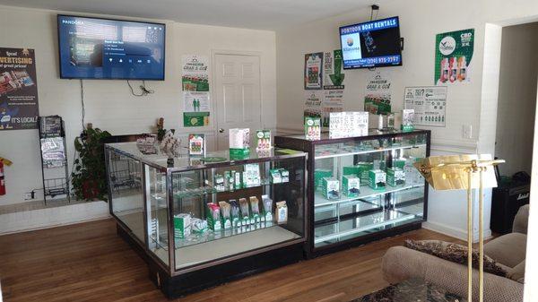 CBD products alsome products come down to green wood farms