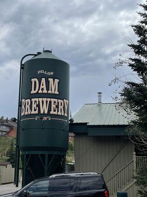 Christy Sports recommended we get lunch at Dillon Dam Brewery -- they were correct!