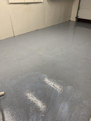 Garage floor