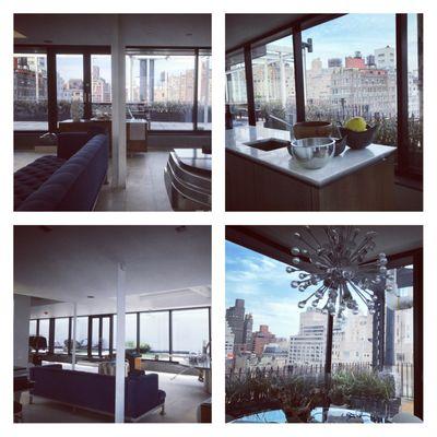 A beautiful penthouse cleaned and polished; what a beautiful view!
 www.mydiamondmaids.com