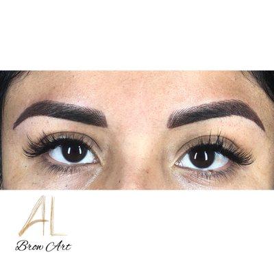 Microblading and minor shading by Annie