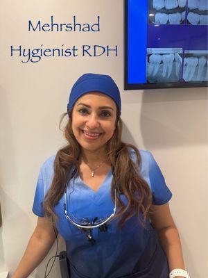 Mehrshad - Hygienist RDH "Clean, healthy smile provided by this beautiful lady."