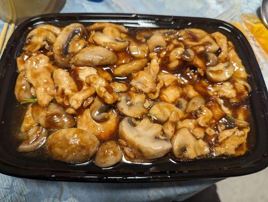 Chicken with mushrooms