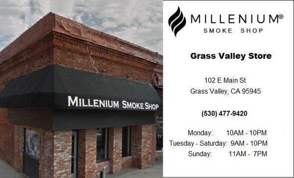 Millenium Smoke Shop Grass Valley