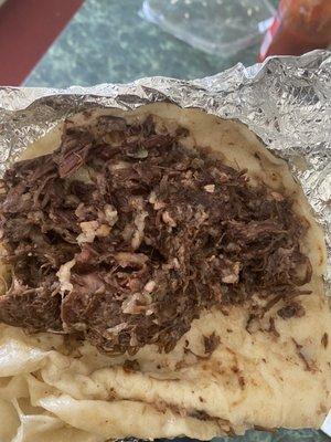 Fat riddled barbacoa