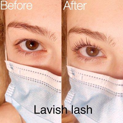 Keratin lash lift