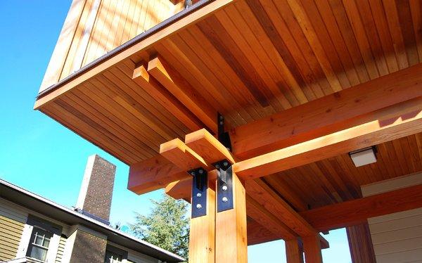 Northwest Modern Post and Beam. Dominic House, Grant Park, Portland Oregon