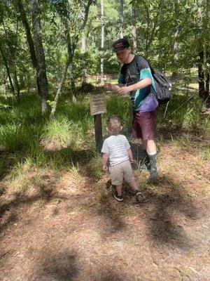 Keep an eye out for snakes and gators! We didn't see any, but you know they're there.