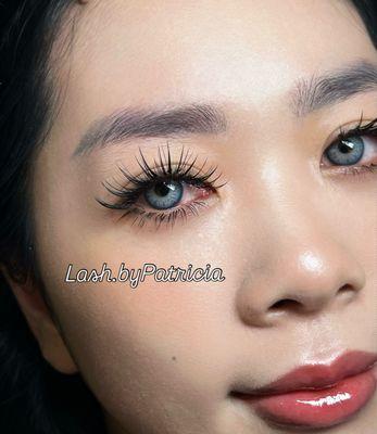 Anime eyelash extensions #eyelashextensions