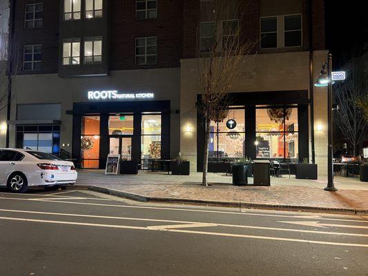 Front of Roots Store near UNC