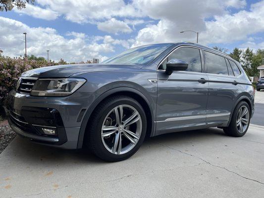 2019 Tiguan alignment done.