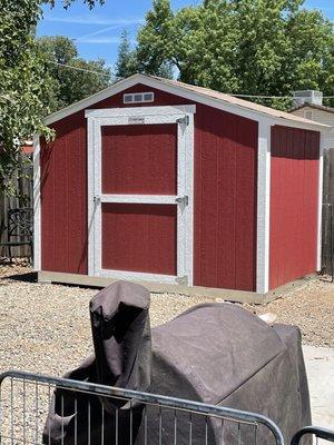 Tuff shed installed .