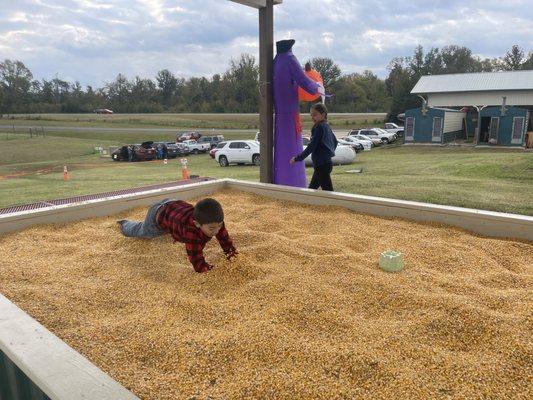 Corn pit