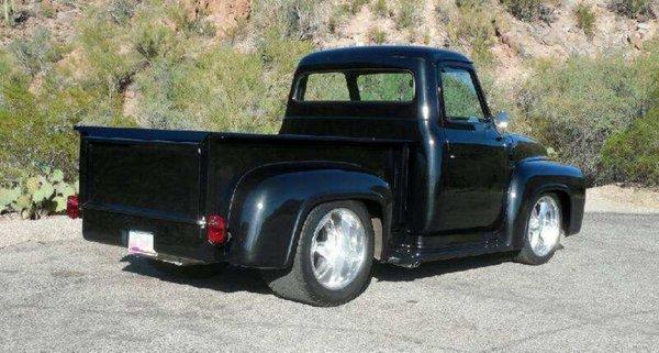 Restoration of a '54 Ford F-100 sold at Barrett-Jackson.