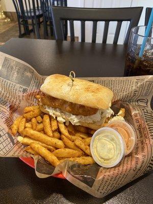 Alaskan Cod Sandwich