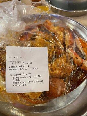 Best crab in Houston area