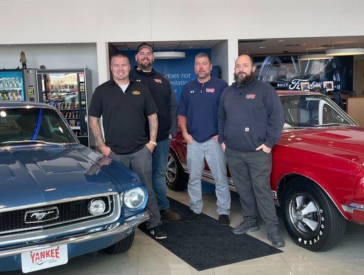 Welcome to Yankee Ford Service Dept.