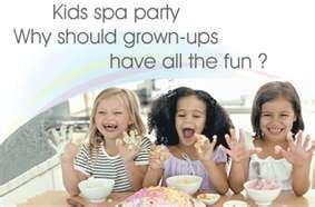 Special for Kid's Medi-Pedi is only $25 with hot stone massage.