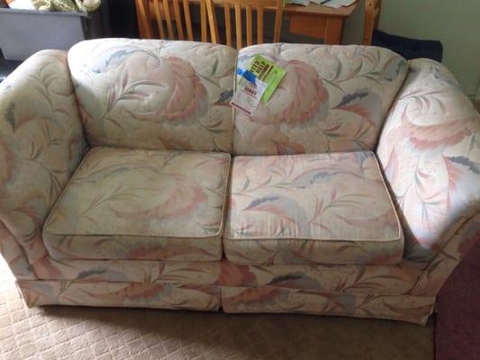 Free couch would have helped someone out. Now I guess I will chop it up for the dump