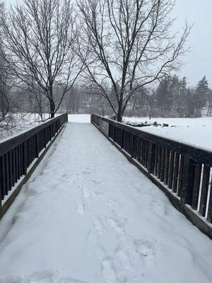 Walking bridge